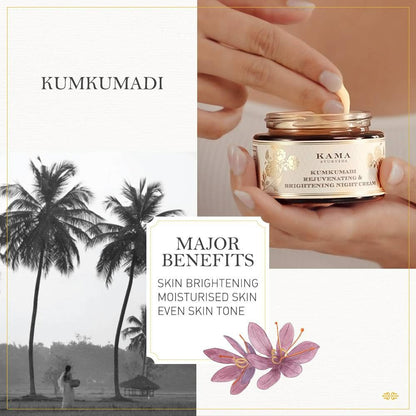 Kama Ayurveda Kumkumadi Rejuvenating & Bright Night Cream
