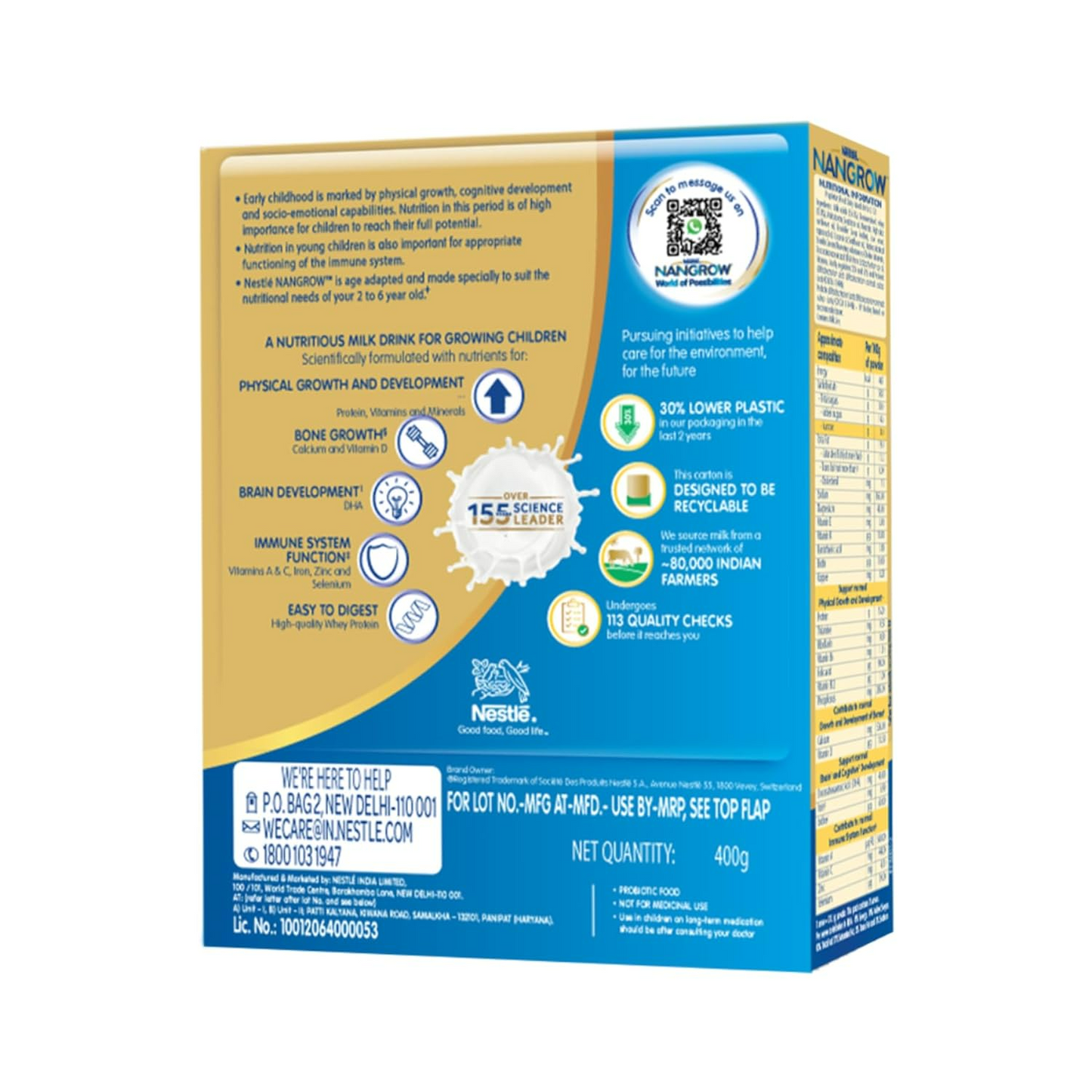 Nestle Nangrow Nutritious Milk Drink - 2 to 6 Years