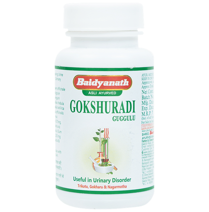 Baidyanath Gokshuradi Guggulu - 80 tabs