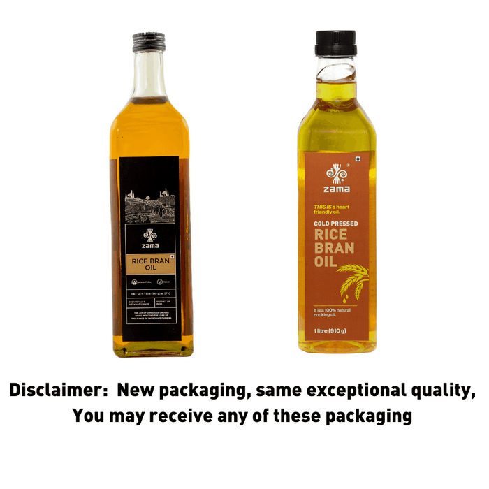 Zama Organics Rice Bran Oil - Distacart