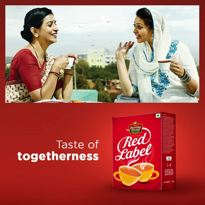 Brooke Bond Red Label Tea | Premium Powdered Strong Black Chai from the Best Choosen Leaves - Distacart