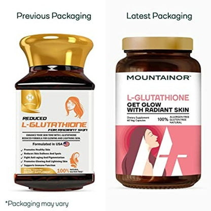 Mountainor L Glutathione Capsules for Healthy & Radiant Skin Capsules - Distacart