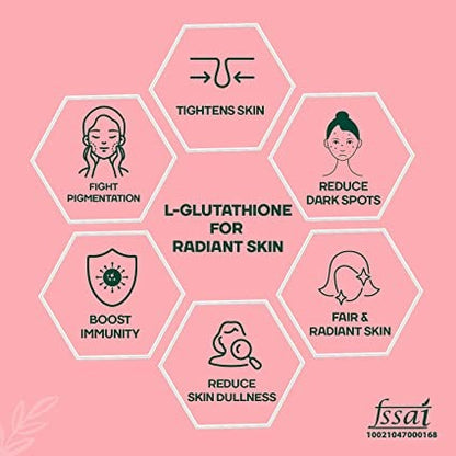 Mountainor L Glutathione Capsules for Healthy & Radiant Skin Capsules - Distacart