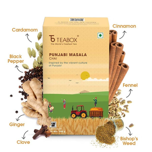 Teabox Punjabi Masala Chai - Distacart
