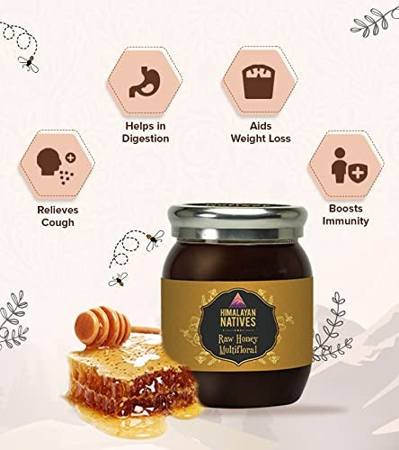 Himalayan Natives Multifloral Raw Honey - Distacart