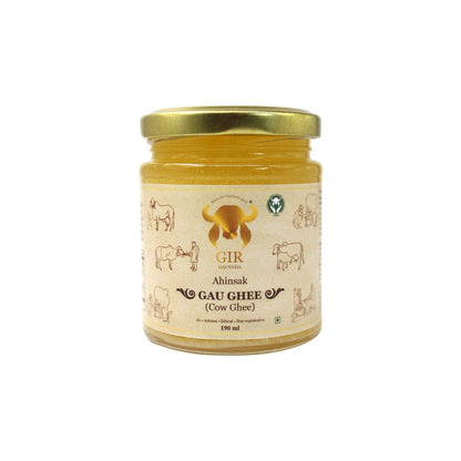 Gir Ahinsak Gau Ghee (A2) Bilona - A2 Ghee, Traditional Bilona Ghee, Desi Pure Breed Gir Gaumata (A2)