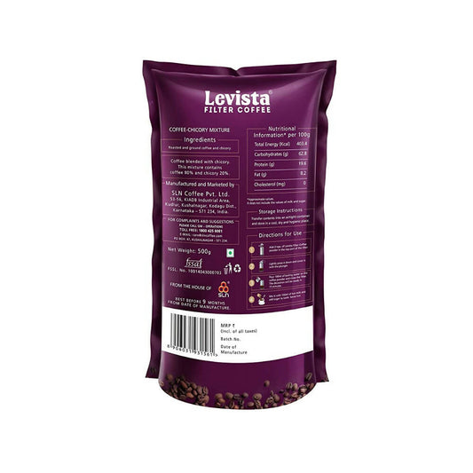 Levista Filter Coffee (80% Coffee 20% Chicory) - diocart