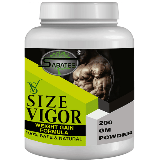 Sabates Size Vigour Weight Gain Formula Powder