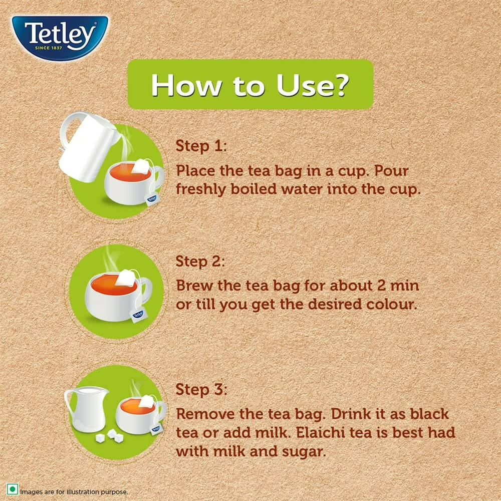 Tetley Elaichi Flavoured Chai - diocart