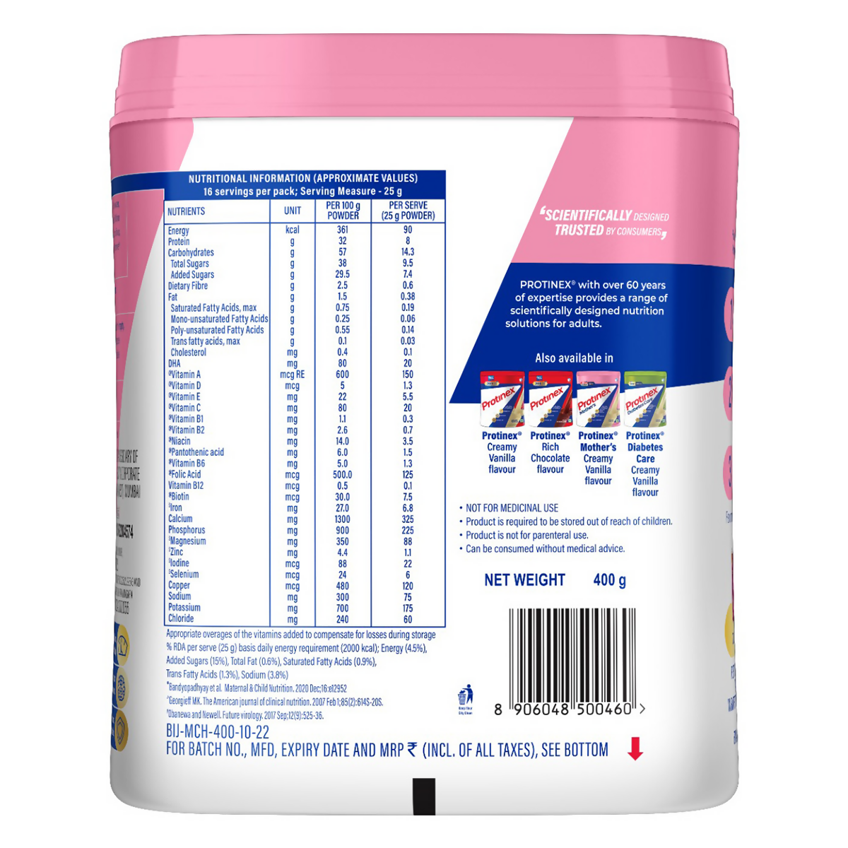 Protinex Mother's Nutritional Drink Powder - Chocolate Flavor - diocart