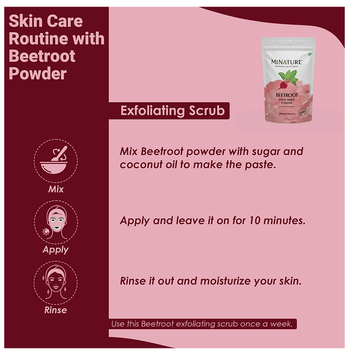 Minature Beetroot Spray Dried Powder