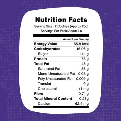 Early Foods Millet Ragi Choco Jaggery Cookies - diocart