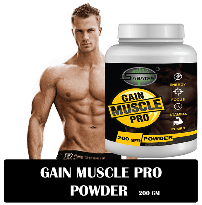 Sabates Gain Muscle Pro Powder