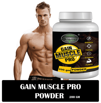 Sabates Gain Muscle Pro Powder