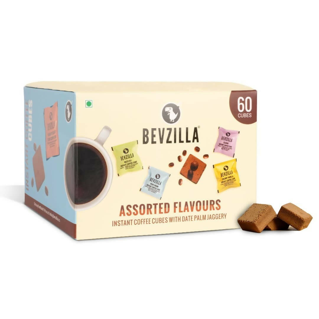 Bevzilla Instant Coffee Cubes Pack with Organic Date Palm Jaggery - Distacart
