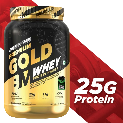 Big Muscles Nutrition Premium Gold Whey Protein