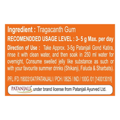 Patanjali Gond Katira