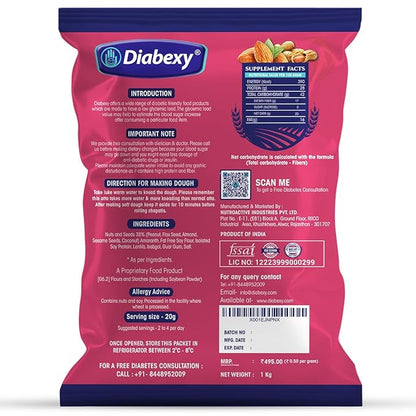 Diabexy Atta Gluten Free - Distacart