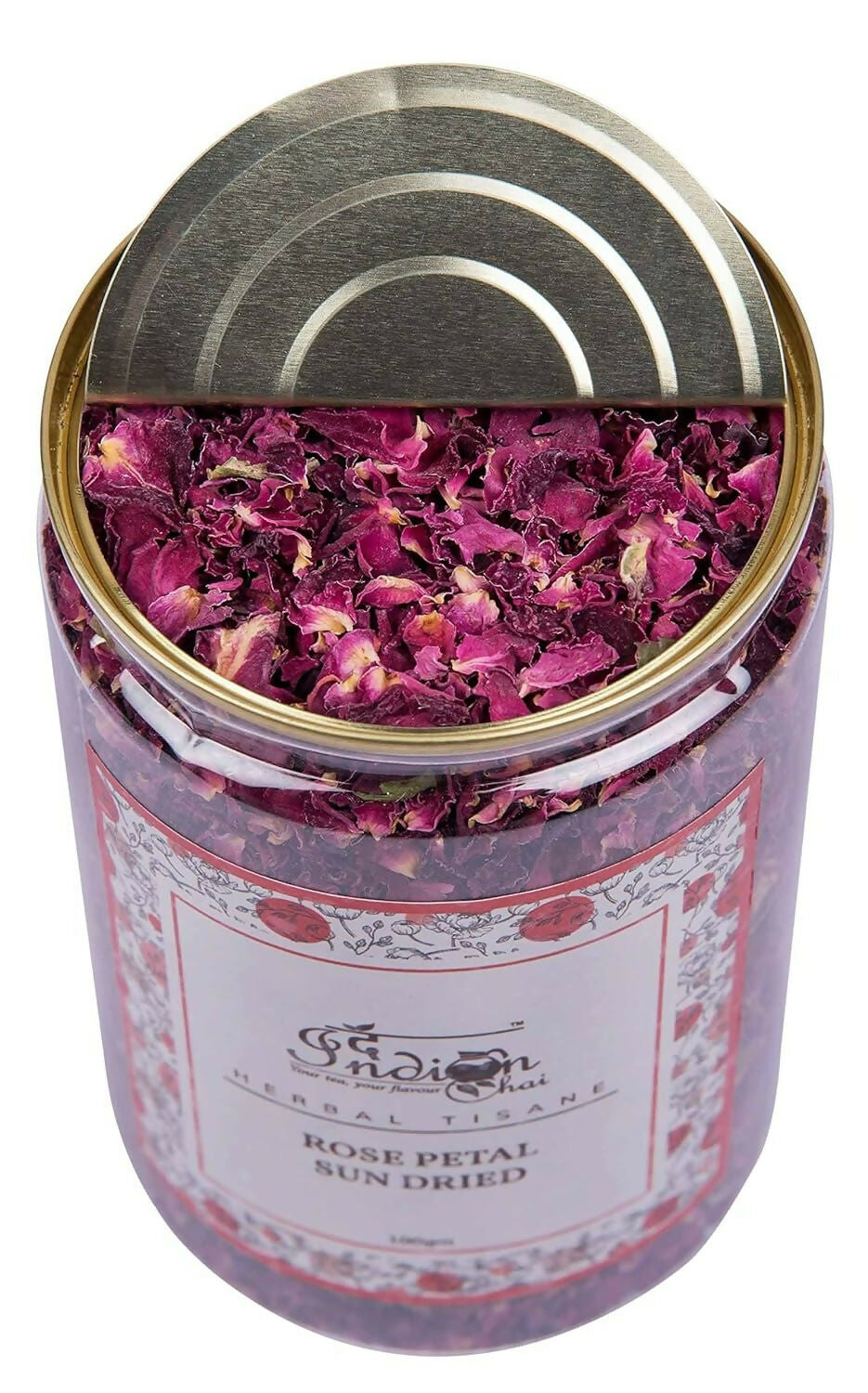 The Indian Chai - Rose Petals Sun Dried Tea - Distacart