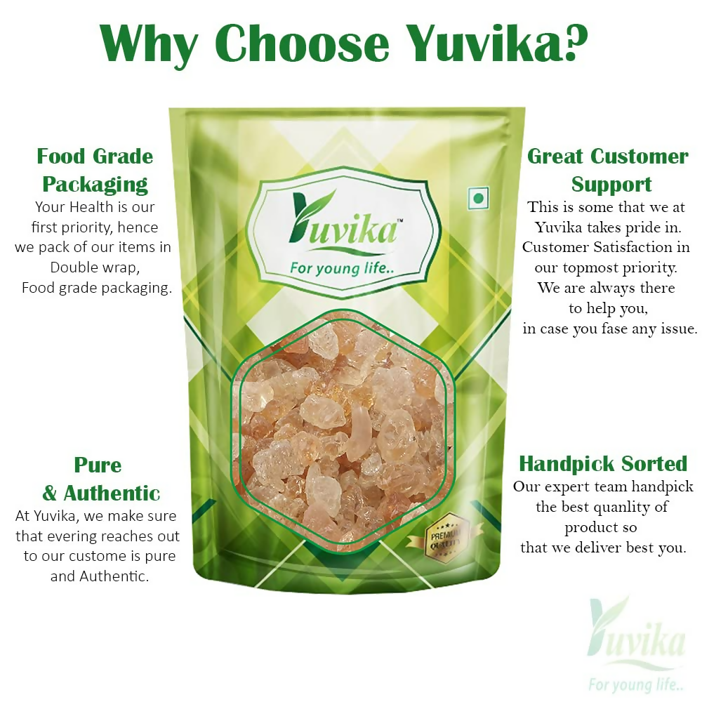 Yuvika Gond Batan - Gond Ladoo - Acacia Arabica Wild - Arabic Gum
