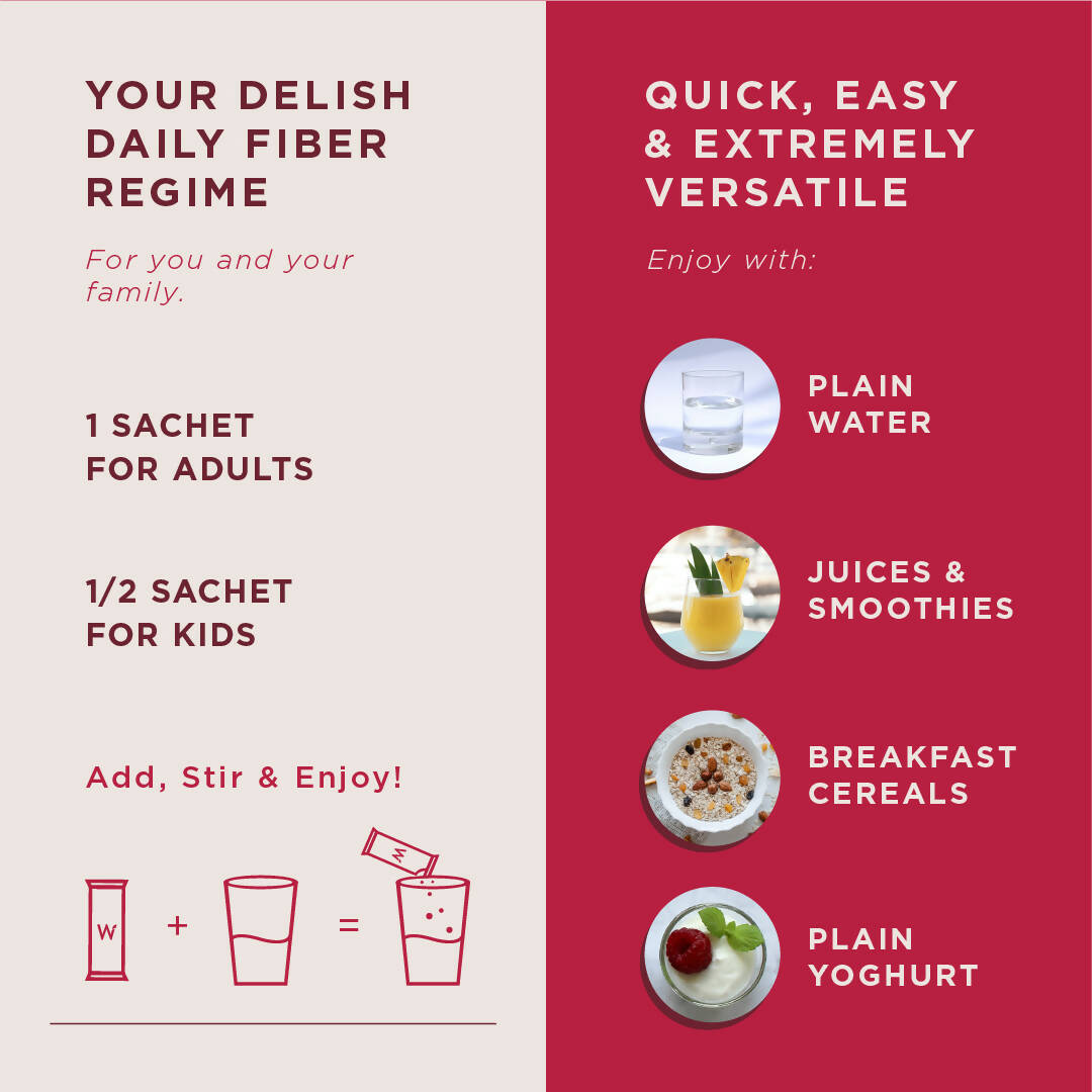 Wellbeing Nutrition Daily Fiber Powder-Vanilla Berry Flavor - Distacart