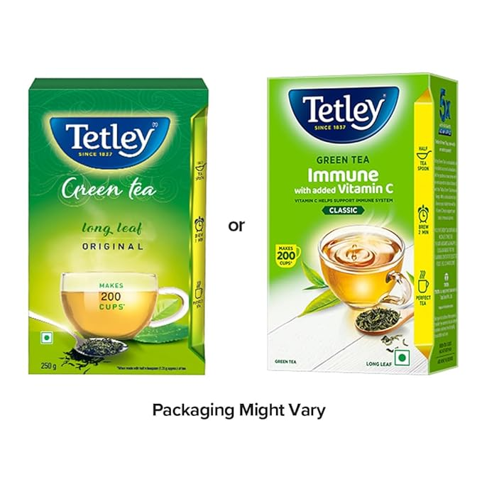 Tetley Long Leaf Green Tea - Distacart