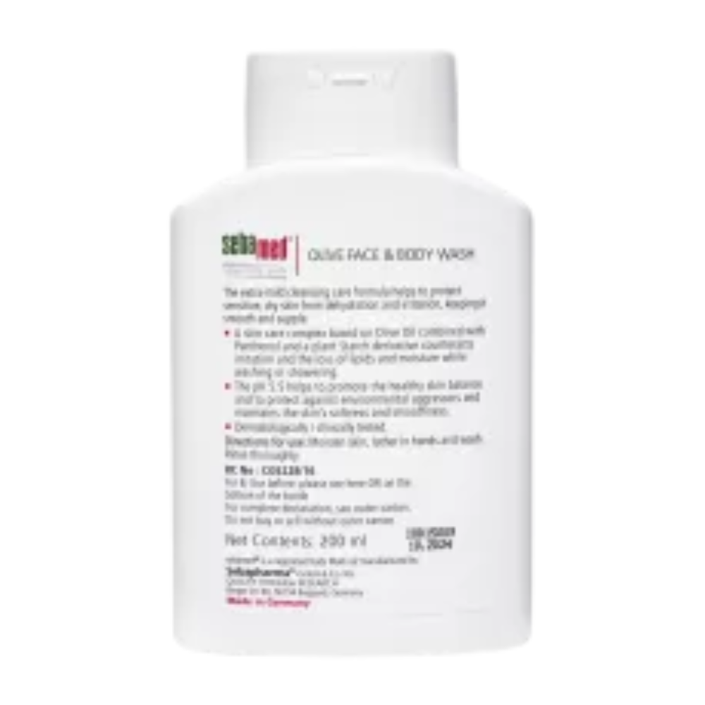 Sebamed Olive Face & Body Wash - Distacart
