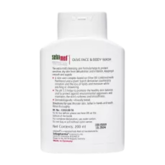 Sebamed Olive Face & Body Wash - Distacart