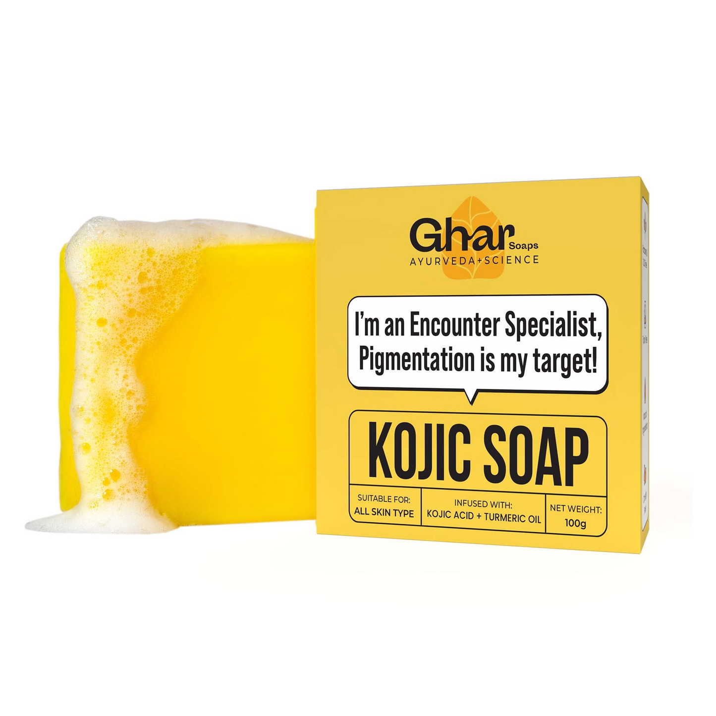 Ghar Soaps Kojic Acid 2% Soap with Niacinamide - diocart