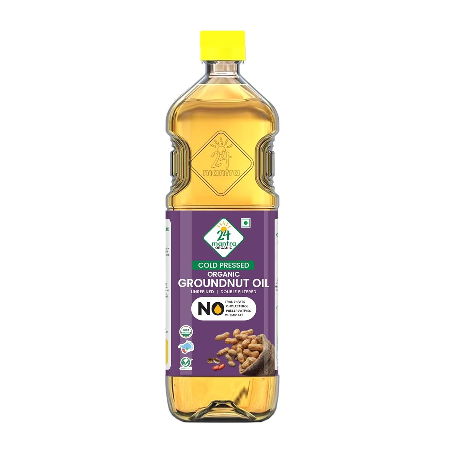 24 Mantra Organic Groundnut Oil - Distacart