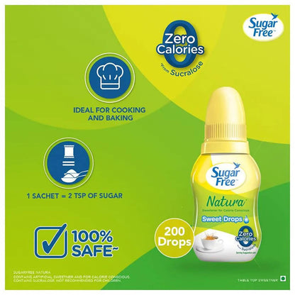 Sugar Free Natura Zero Calories Sweet Drops