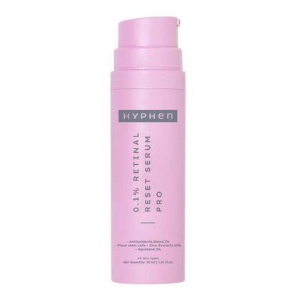 Hyphen By Kriti Sanon 0.1% Retinal Reset Serum Pro Anti Ageing Face Serum, Reduces Fine Lines & Wrinkles, Boosts Collagen
