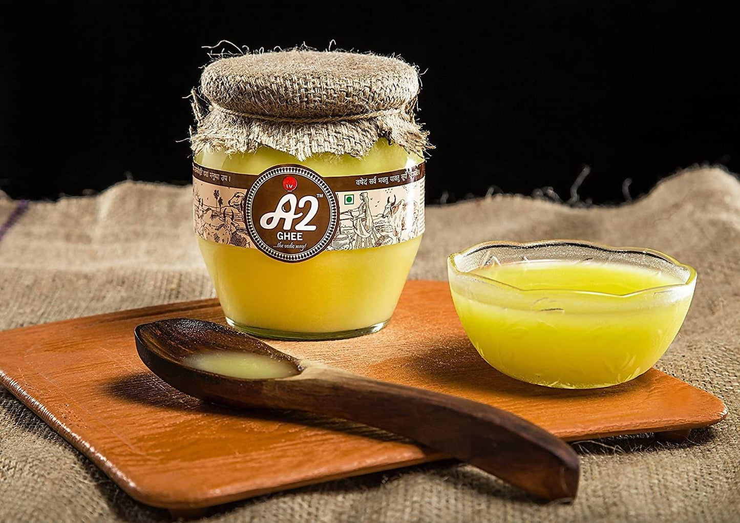 Isha Vasyam A2 Desi Ghee - Desi Gir Cow's Vedic Traditional Grassfed Ghee