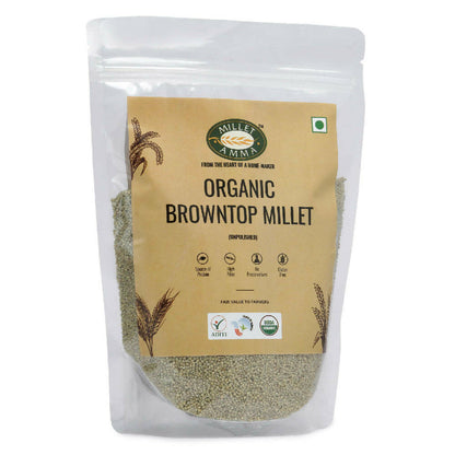Millet Amma Organic Browntop Millet Grains - Distacart
