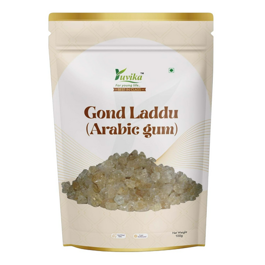 Yuvika Gond Batan - Gond Ladoo - Acacia Arabica Wild - Arabic Gum