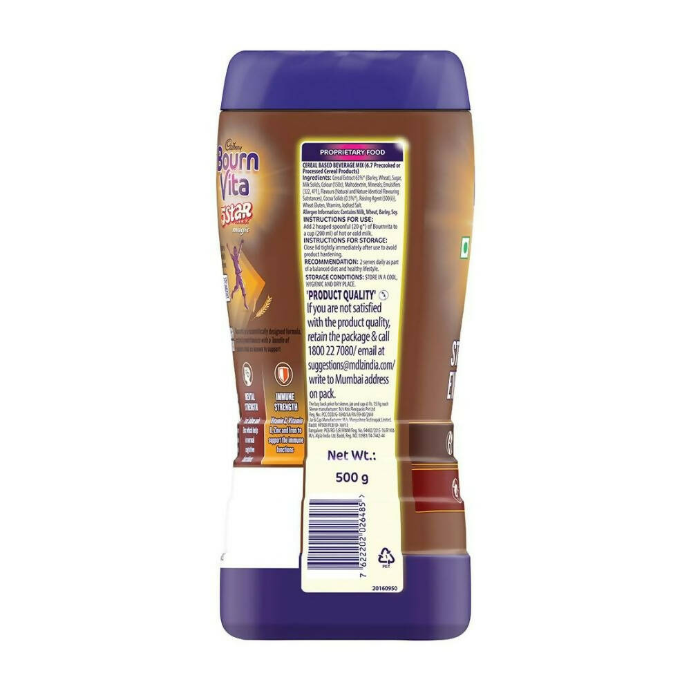 Cadbury Bournvita 5-Star Magic Health Drink - Distacart