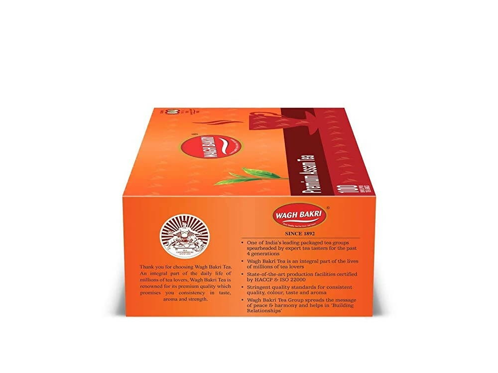Wagh Bakri Premium Assam Tea Bags - Distacart