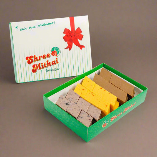 Shree Mithai Kaju Katli Trio