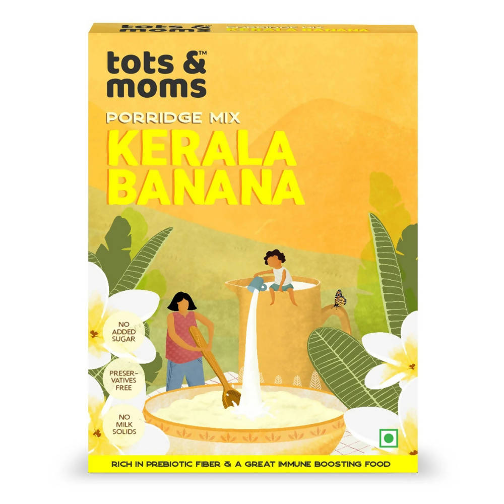 Tots and Moms Kerala Banana Porridge Mix - diocart