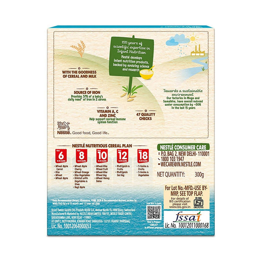 Nestle Cerelac Fortified Baby Cereal with Milk, Rice 6 to 24 months - Distacart