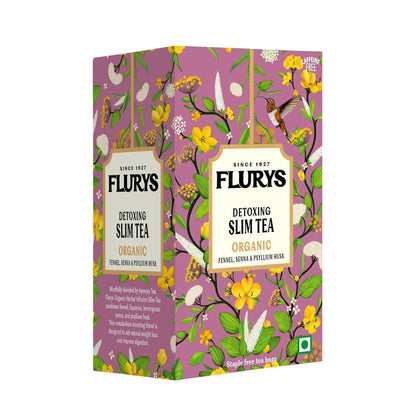 Flurys Slim Tea – Detoxing Organic Herbal Tea with Fennel