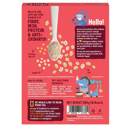 Slurrp Farm Millet & Oat Cereal for Little Ones