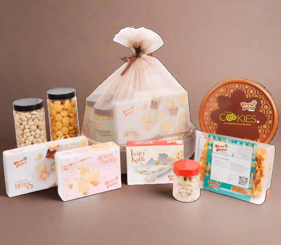 Shree Mithai Blue Titanium Dry Fruit Box