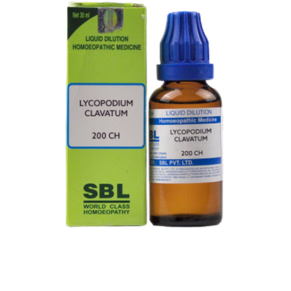 SBL Homeopathy Lycopodium Clavatum Dilution