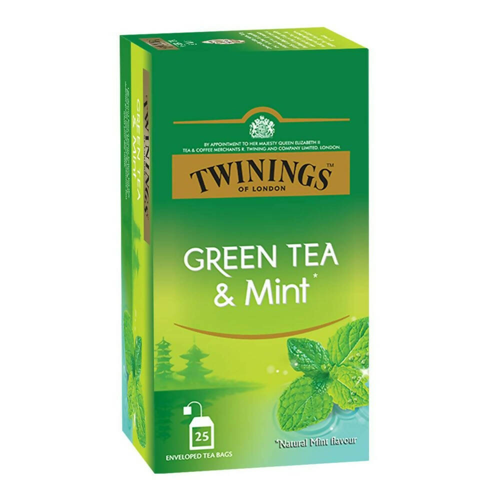 Twinings Green Tea & Mint Teabags - Distacart