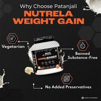 Patanjali Nutrela Sports Mass Gainer (Frvan-ice)