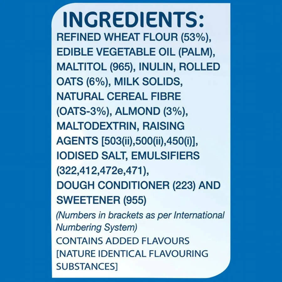 Britannia NutriChoice Essentials Oats Cookies - No Added Sugar - Distacart