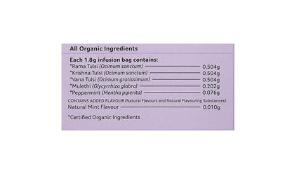 Organic India Tulsi Mulethi 25 Tea Bags