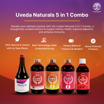 Uveda Naturals 5-in-1 Combo