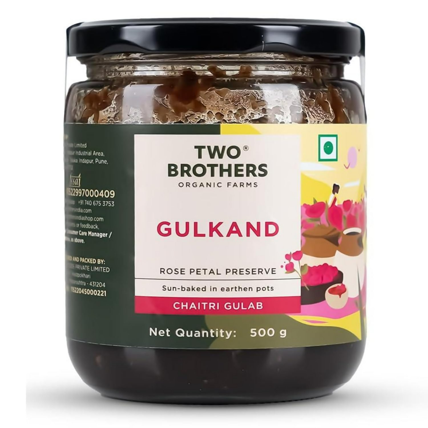 Two Brothers Organic Farms - Natural Gulkand